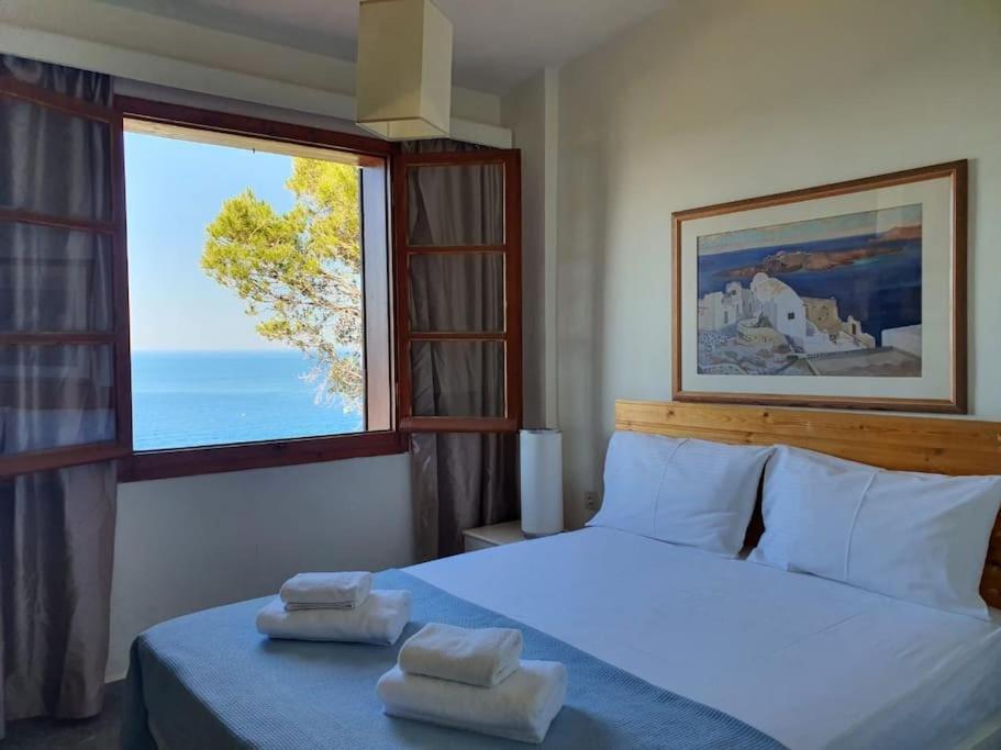 Endless Blue Villa - Amazing Sea View 阿齐亚·佩拉加 外观 照片